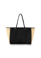 Haute Shore Greyson Tote Black Raffia | Vagabond Apparel Boutique