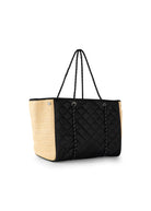 Haute Shore Greyson Tote Black Raffia | Vagabond Apparel Boutique