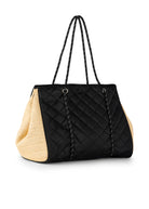 Haute Shore Greyson Tote Black Raffia | Vagabond Apparel Boutique