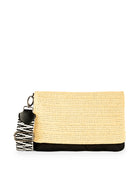 Haute Shore Lexi Crossbody Raffia/Black Quilted Nylon | Vagabond Apparel Boutique