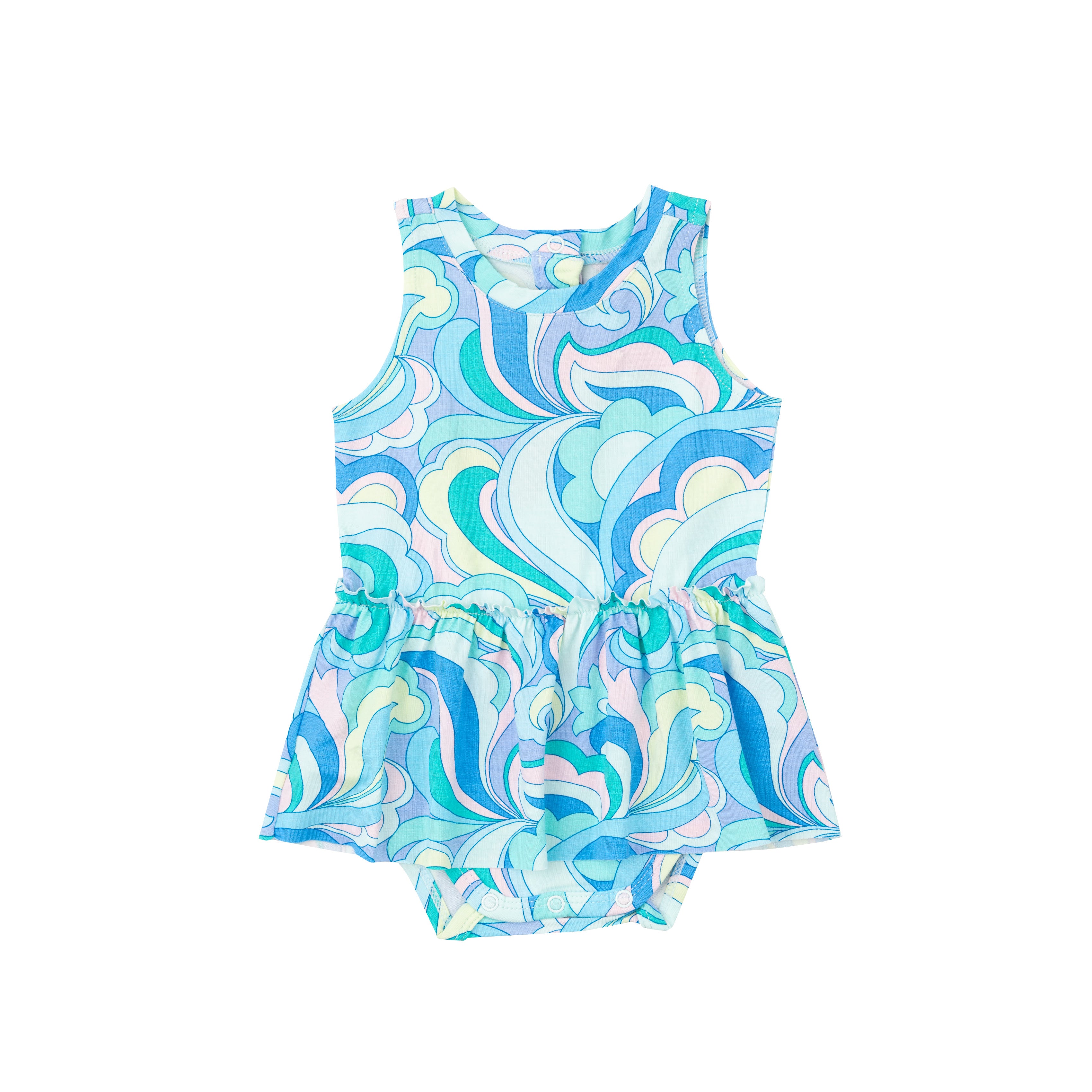 Angel Dear Swirl Bodysuit With Skirt