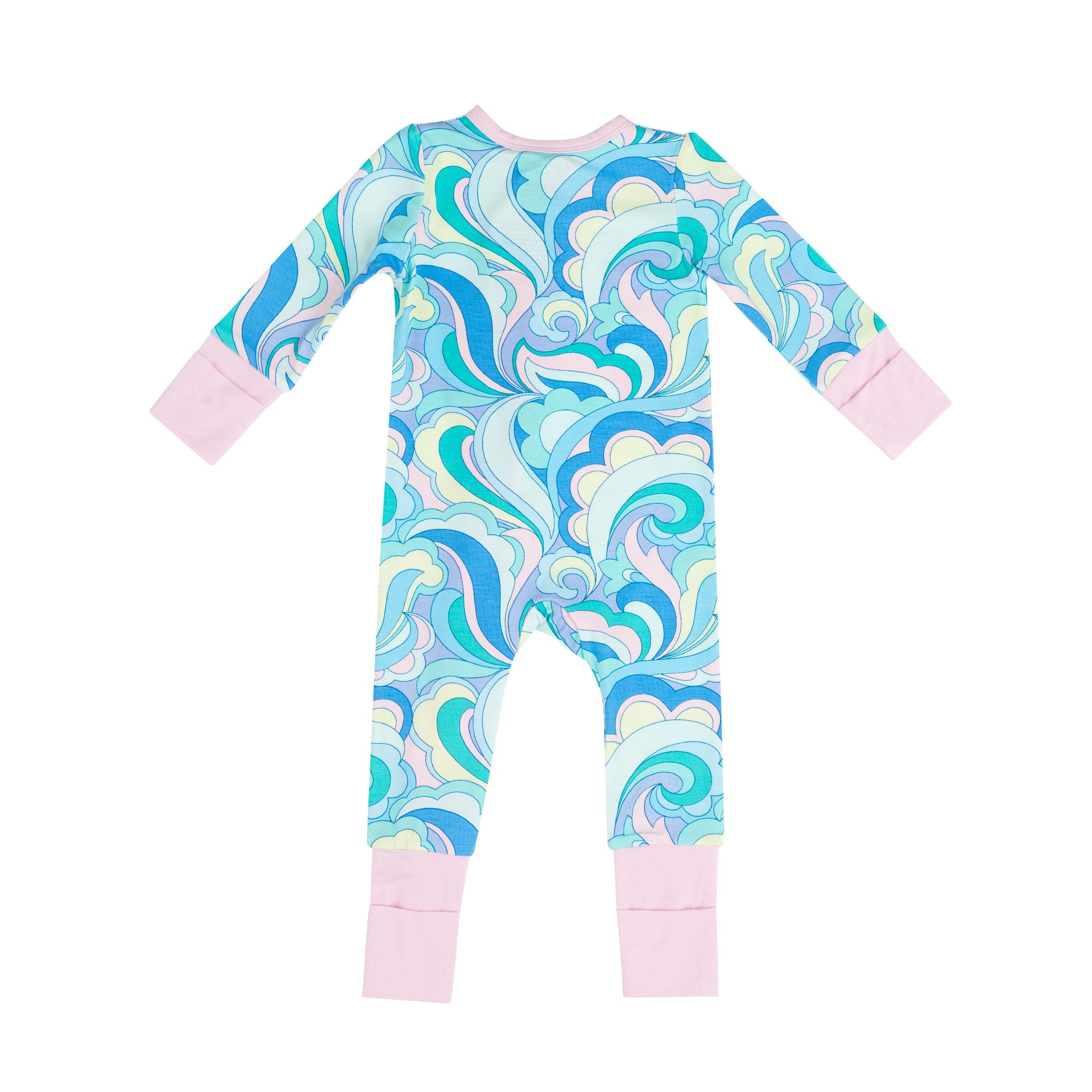 Angel Dear Swirls 2-Way Zipper Romper