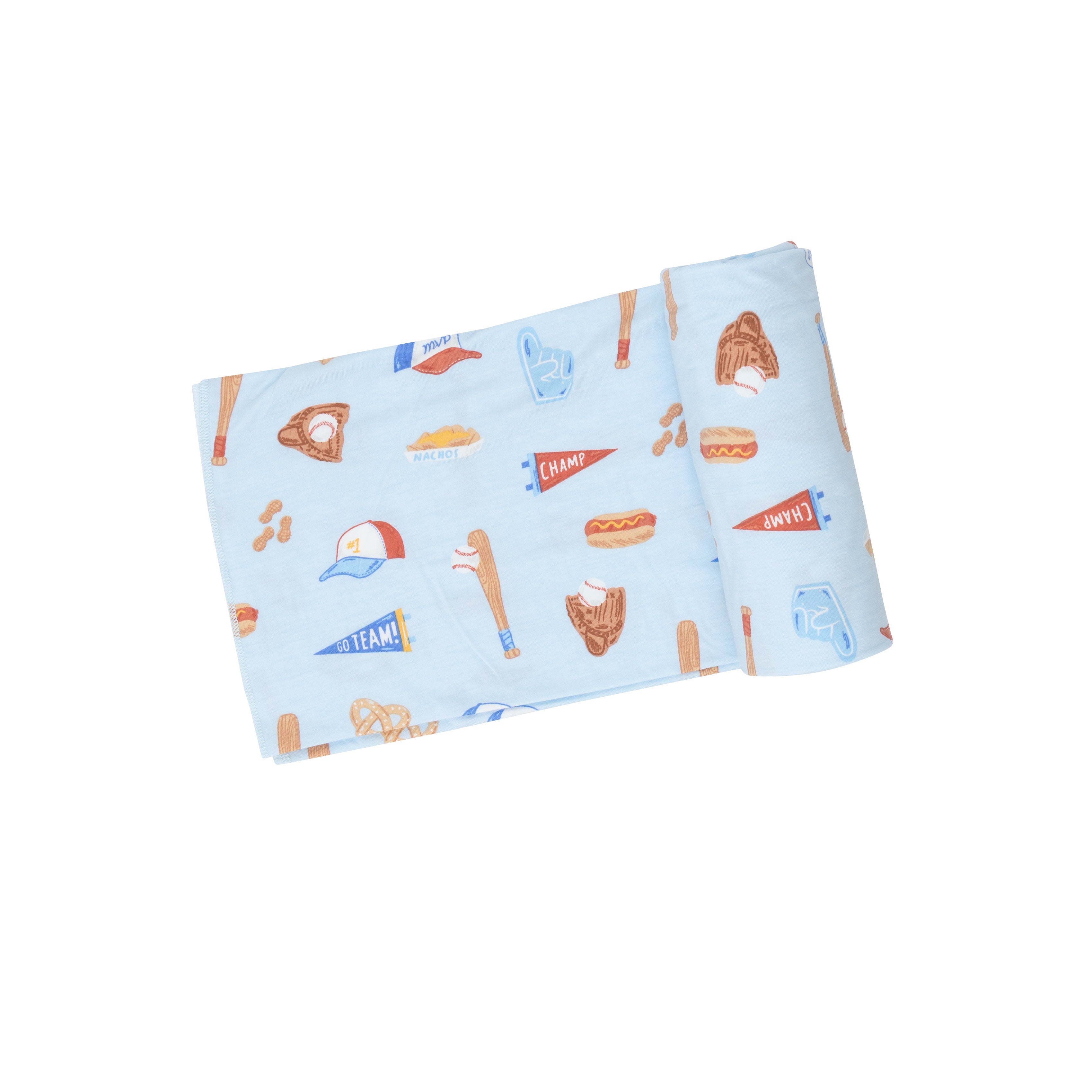 Angel Dear Baseball Swaddle Blanket