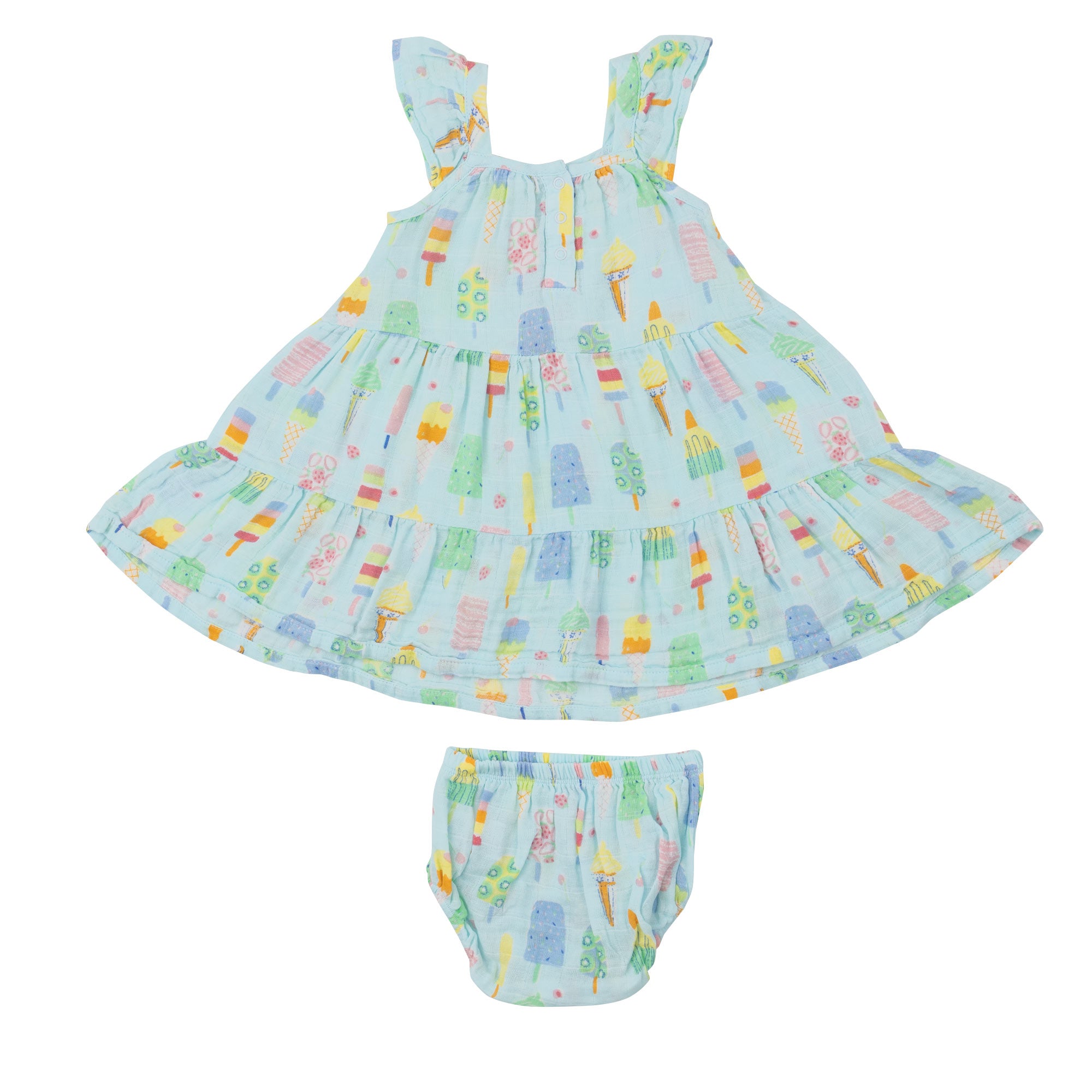 Angel Dear Popsicle Twirly Sundress and Diaper Cover