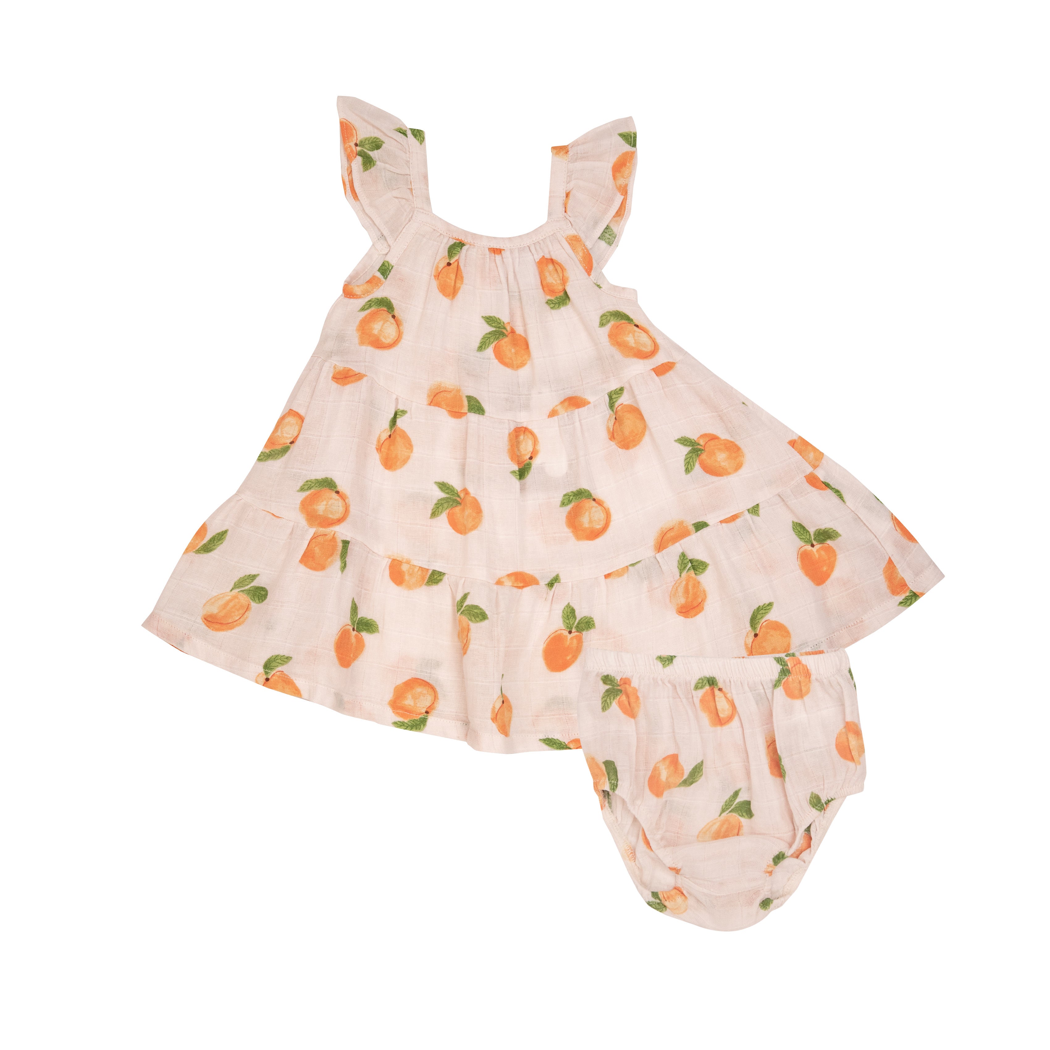 Angel Dear Peaches Twirly Sundress