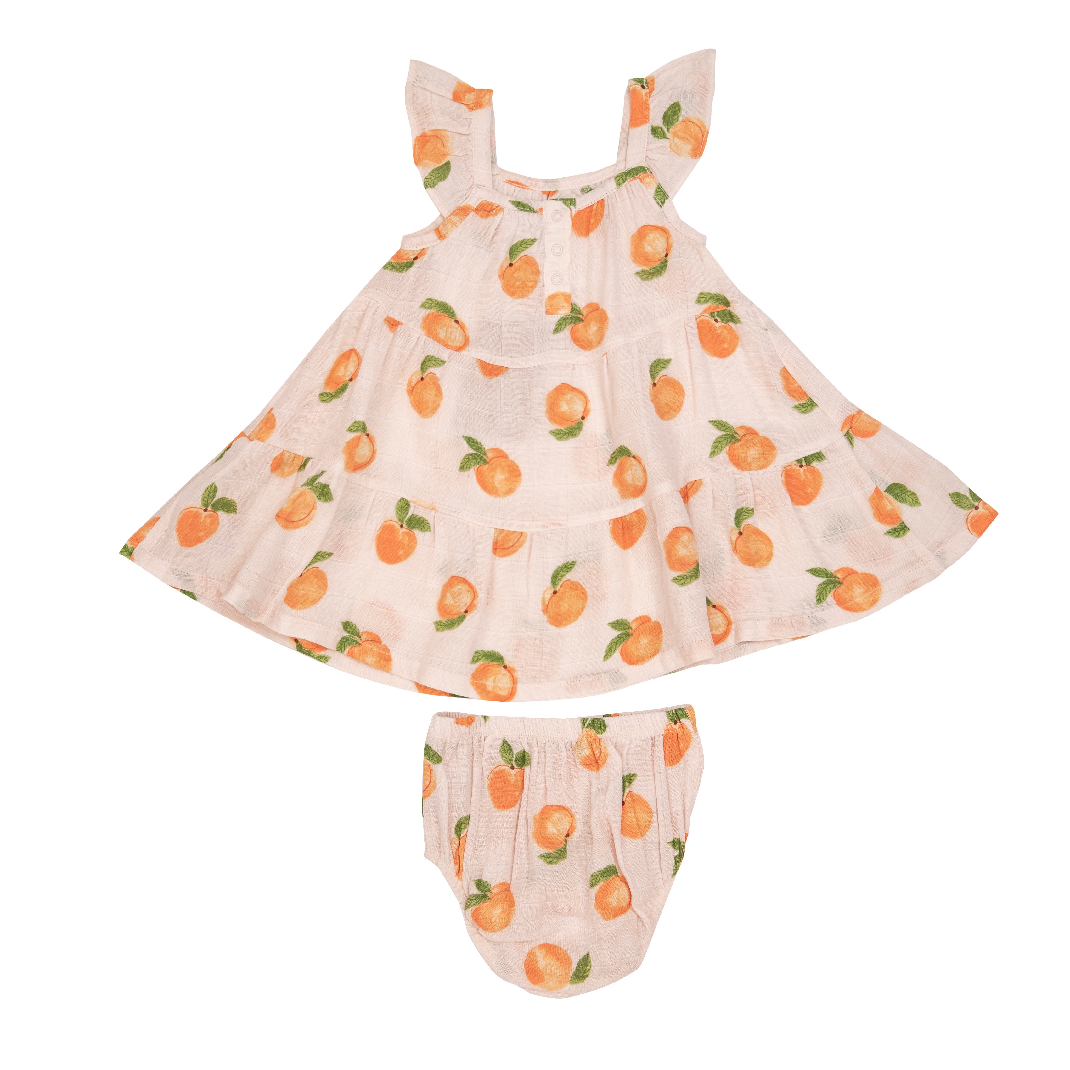 Angel Dear Peaches Twirly Sundress