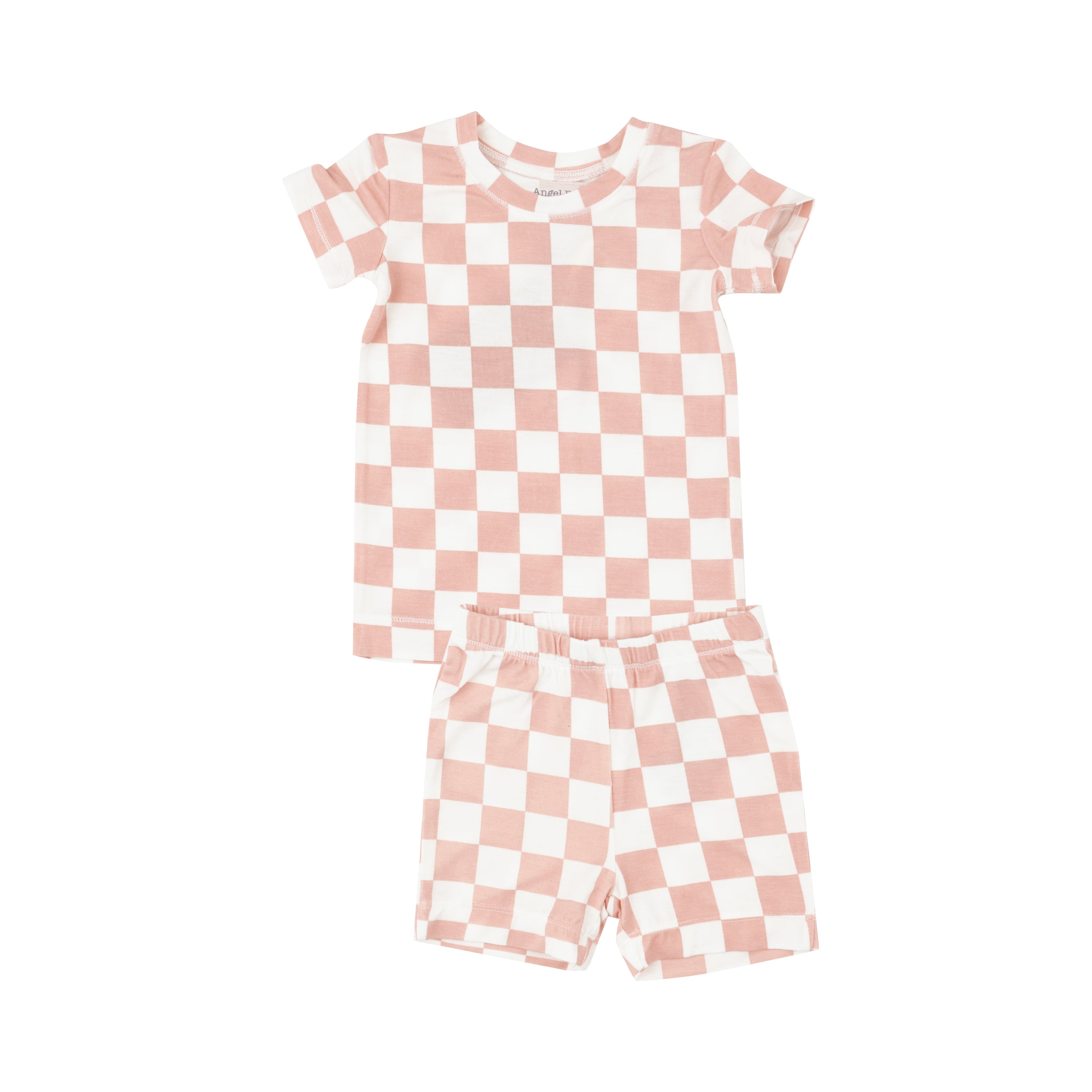 Angel Dear Checker Loungewear Short Set | Vagabond Apparel Boutique