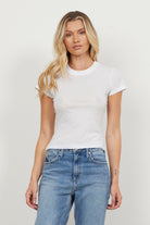 LA Made Basic Tee White | Vagabond Apparel Boutique