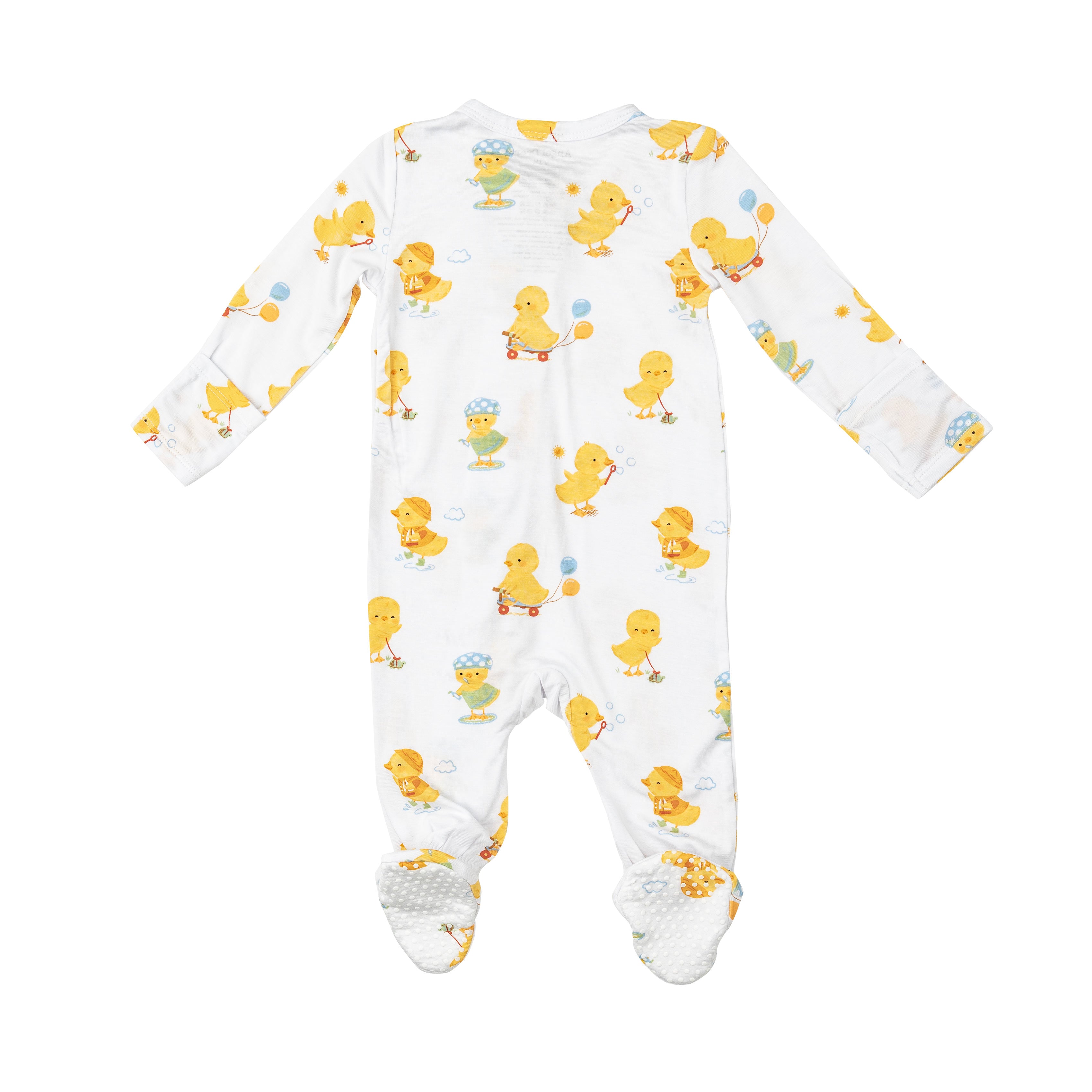 Angel Dear Vintage Ducklings 2-Way Zipper Footie