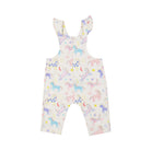 Angel Dear Fun Unicorn Front Placket Ruffle Overall | Vagabond Apparel Boutique