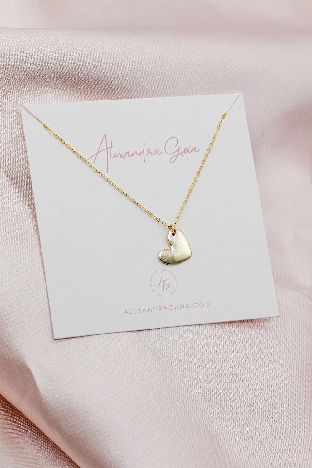 Alexandra Gioia Be Mine Heart Necklace 18" | Vagabond Apparel Boutique