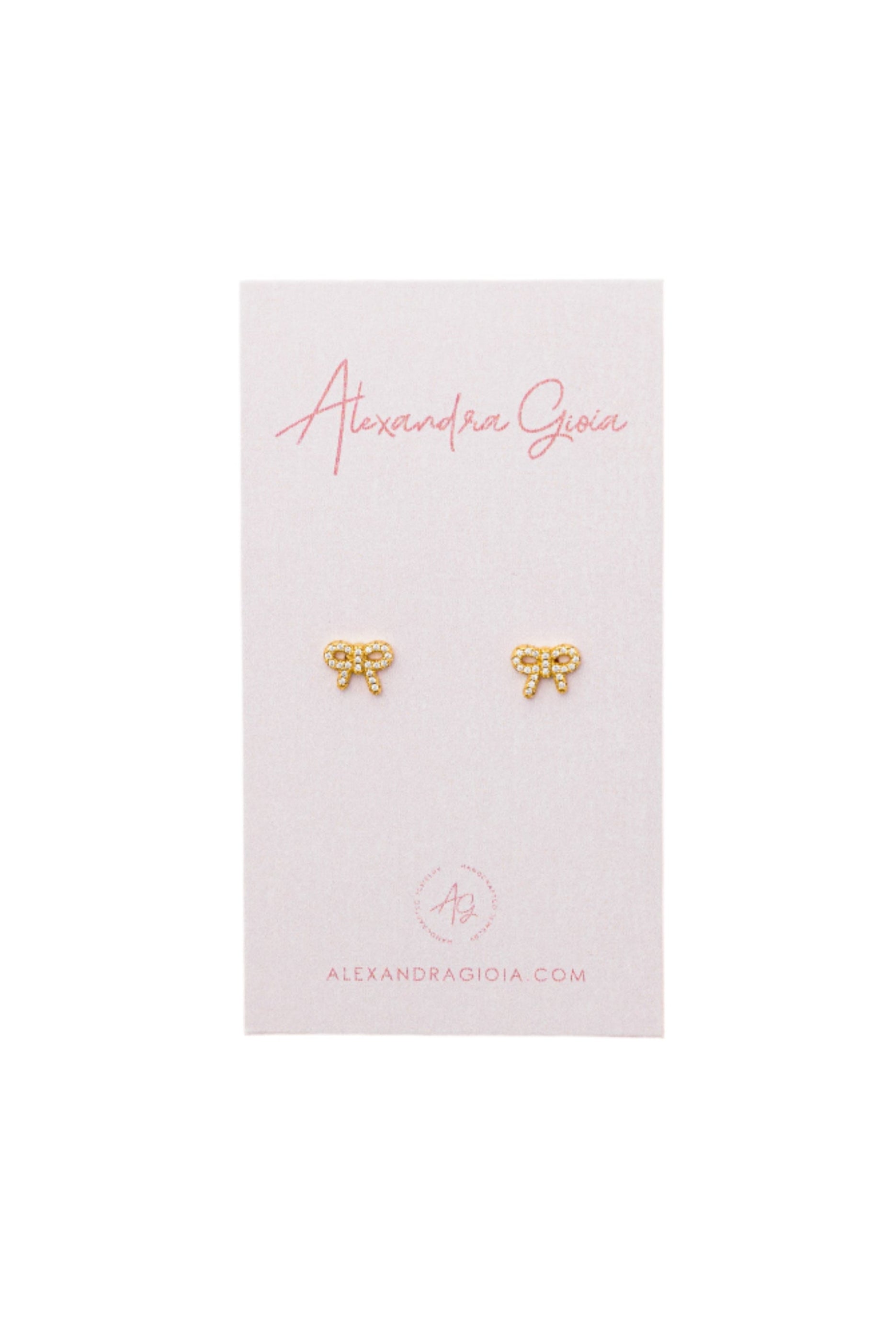 Alexandra Gioia Kid Bow Stud | Vagabond Apparel Boutique