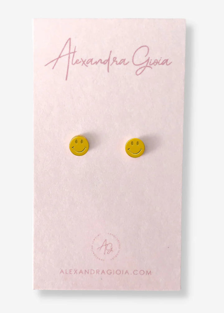 Alexandra Gioia Kid Smiley Studs | Vagabond Apparel Boutique