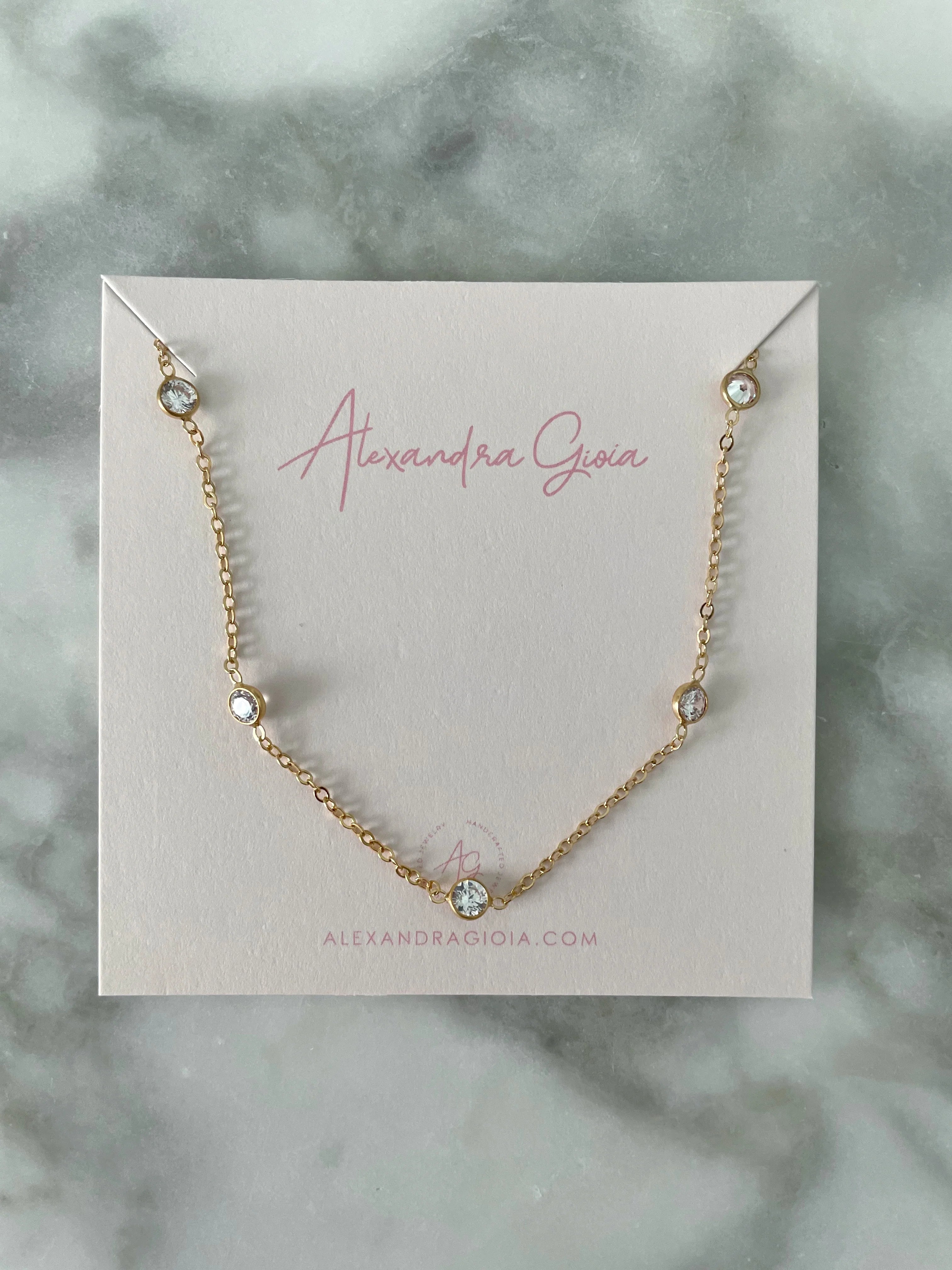 Alexandra Gioia Lexie Gold Filled Necklace | Vagabond Apparel Boutique