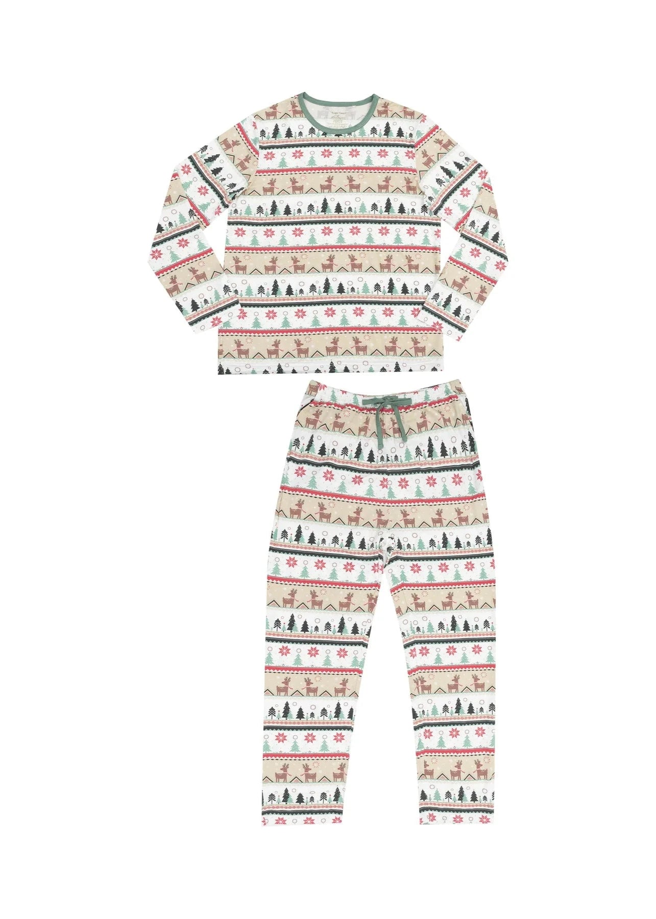 Angel Dear Adult Reindeer LS Loungewear Set | Vagabond Apparel Boutique