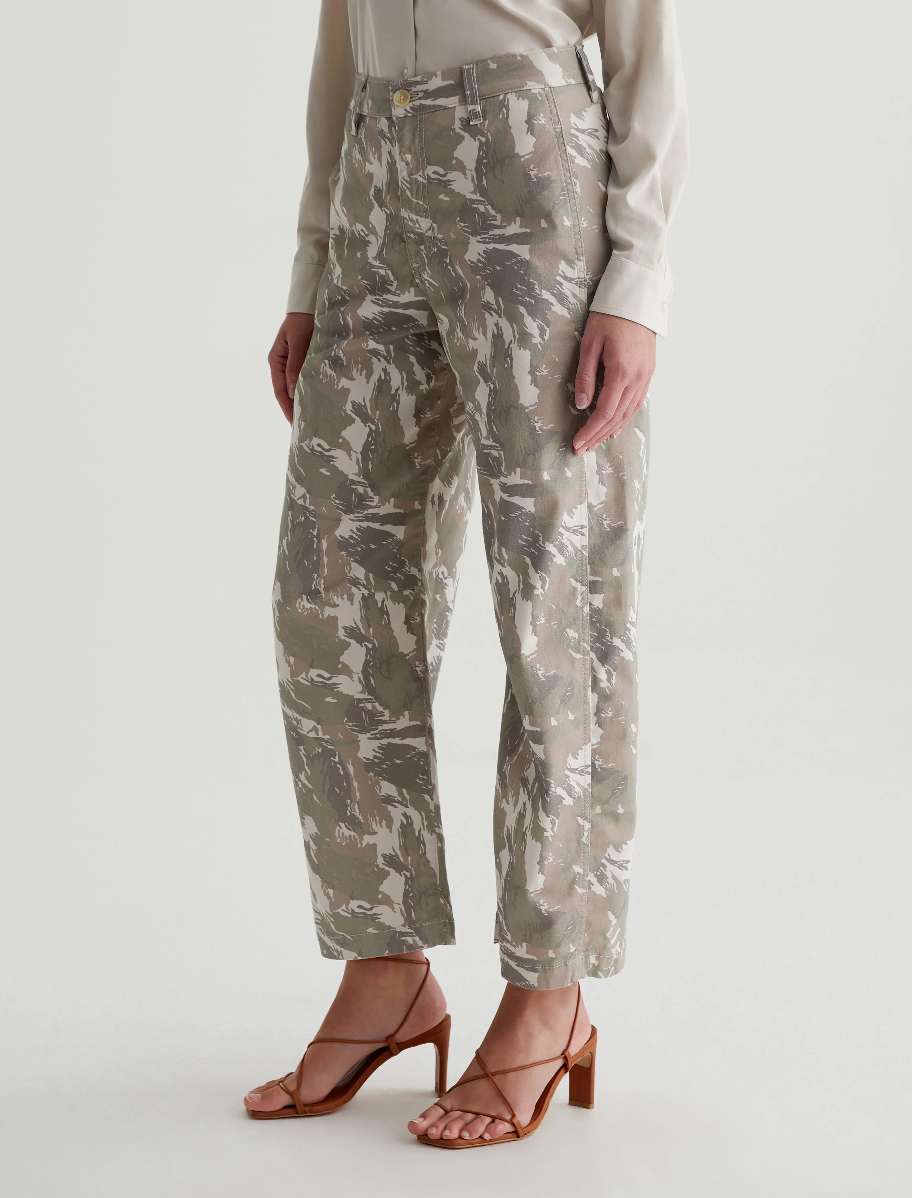 AG Fiona High Rise Barrel Urban Camo | Vagabond Apparel Boutique