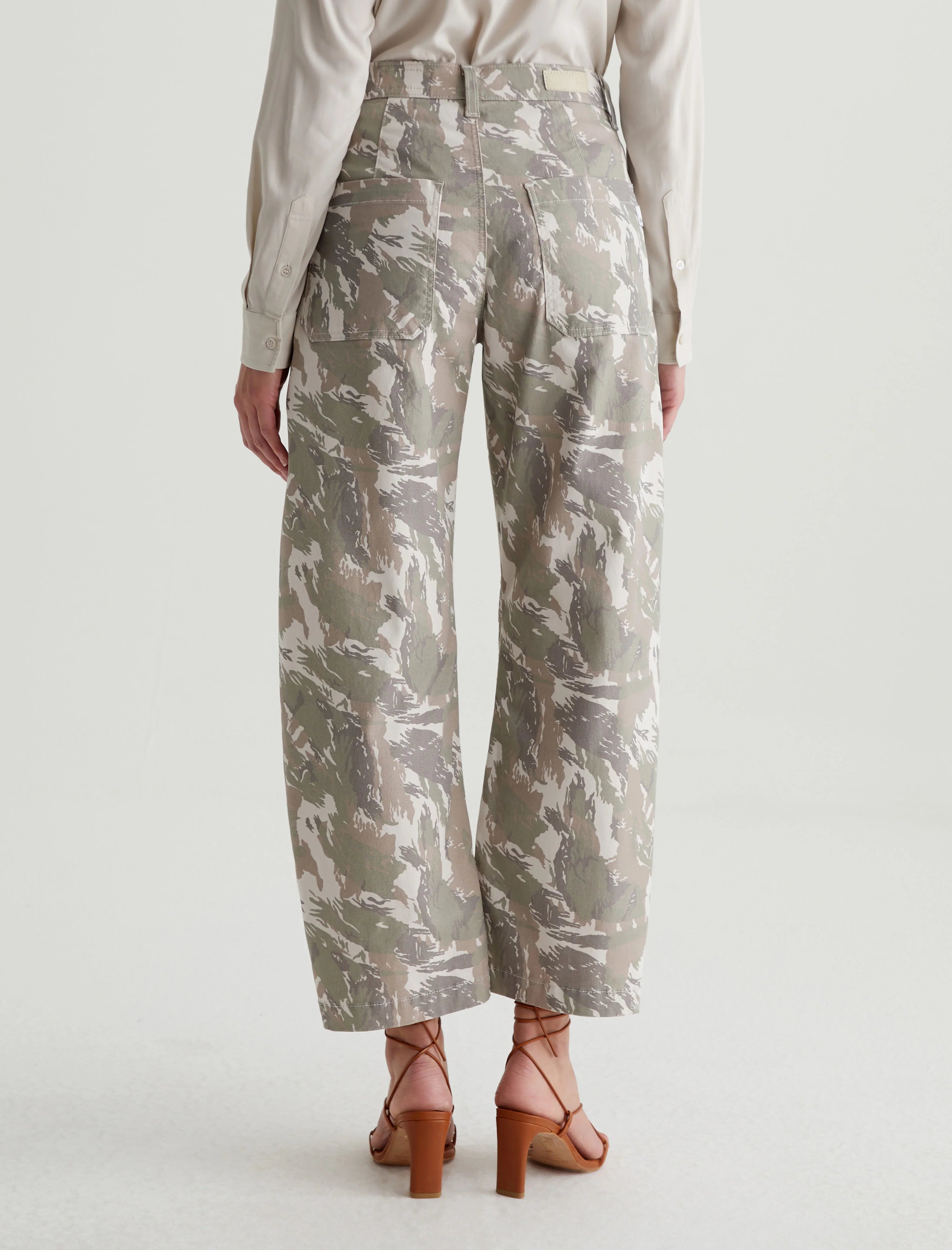 AG Fiona High Rise Barrel Urban Camo | Vagabond Apparel Boutique