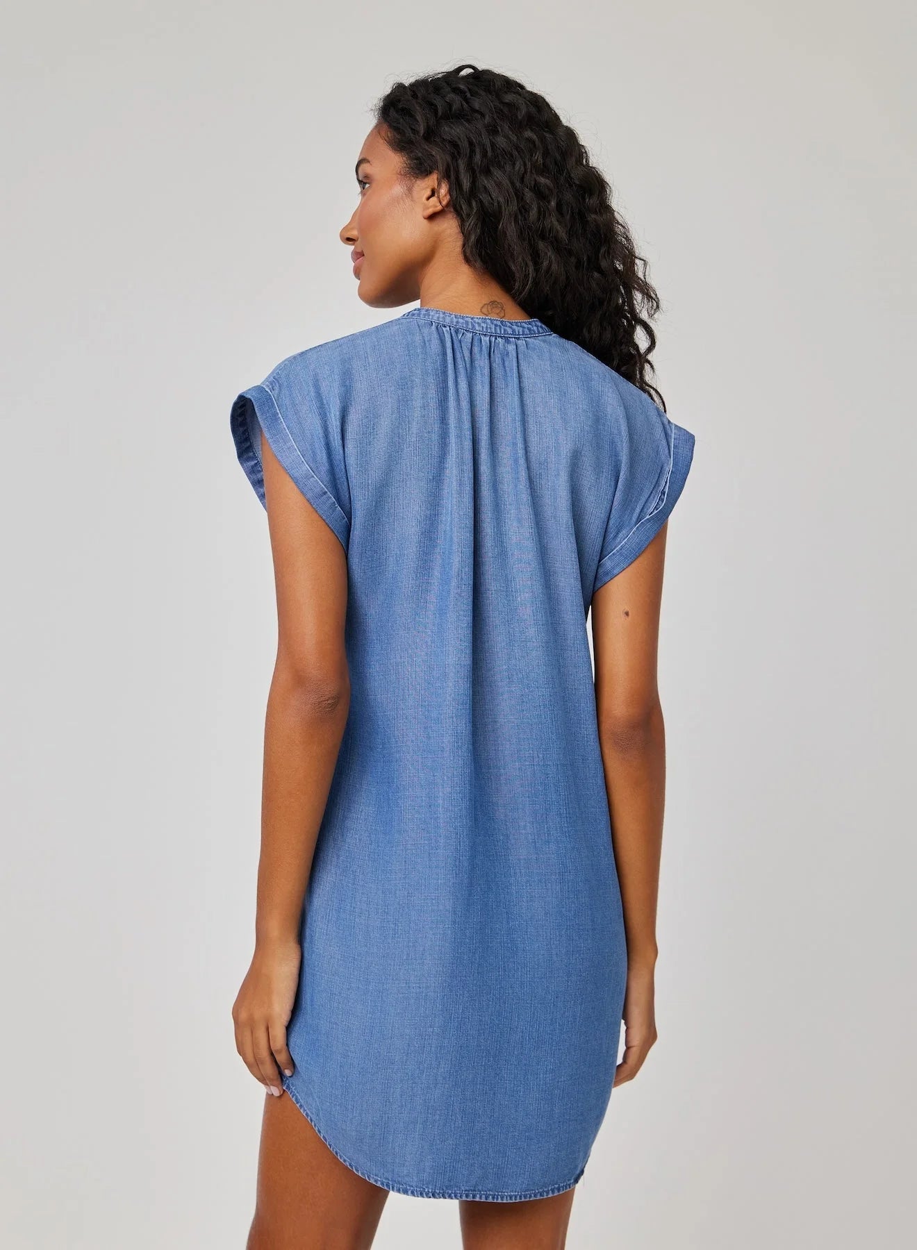 Bella Dahl Cap Sleeve Henley Dress | Vagabond Apparel Boutique