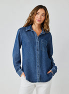 Bella Dahl Pocket Button Down Shirt | Vagabond Apparel Boutique