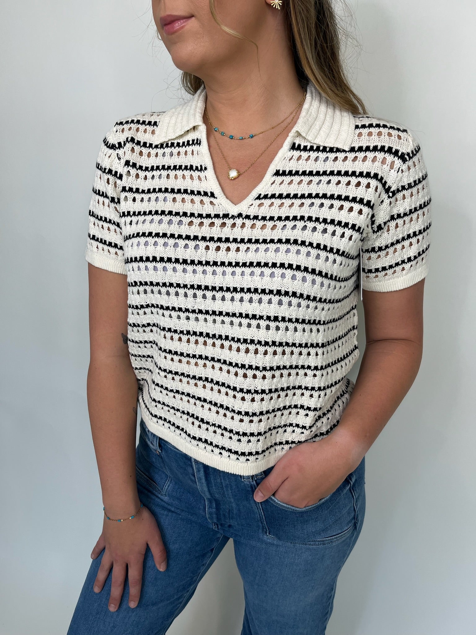 Bella Dahl Collared Popover Sweater | Vagabond Apparel Boutique