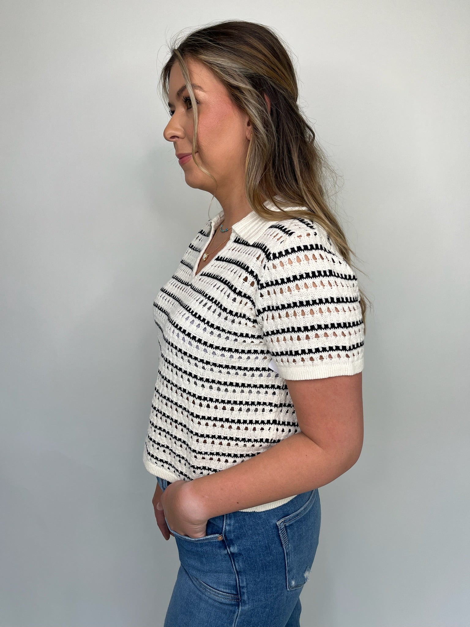 Bella Dahl Collared Popover Sweater | Vagabond Apparel Boutique