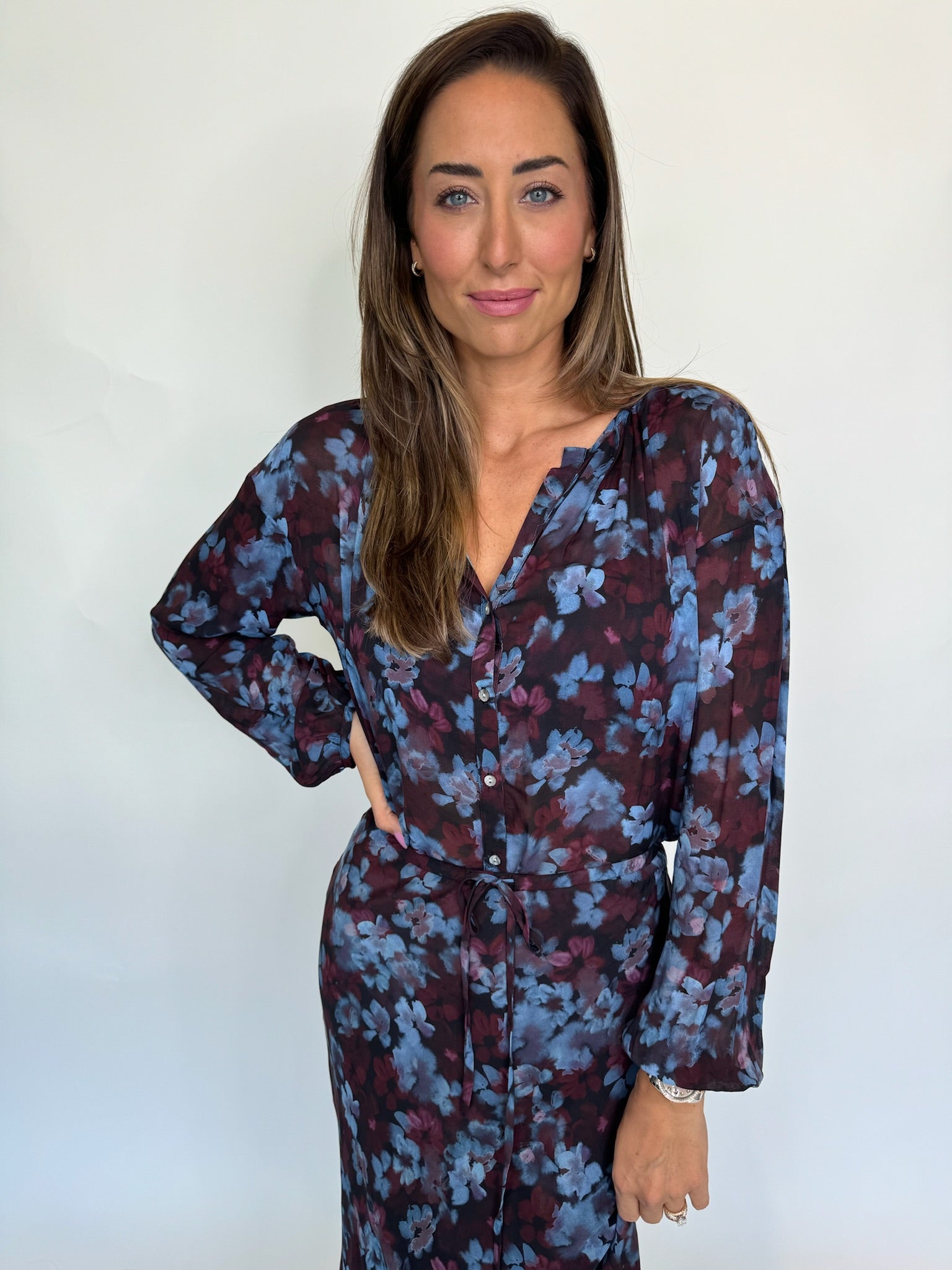 Bella Dahl Shirred Neck Blouse | Vagabond Apparel Boutique