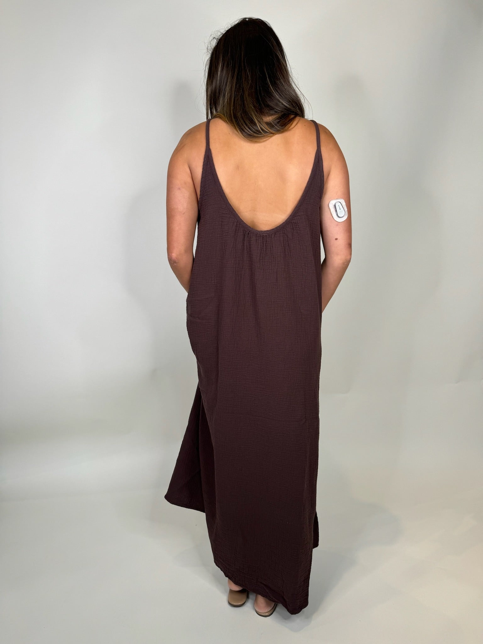 Bobi Cami Low Back Maxi Dress | Vagabond Apparel Boutique