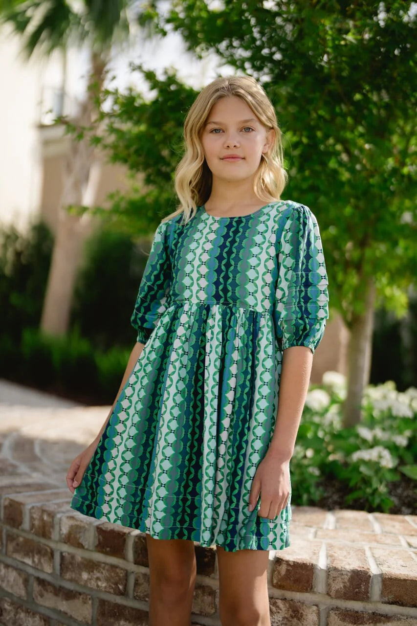 Briton Court Kid Scout Dress Jade | Vagabond Apparel Boutique