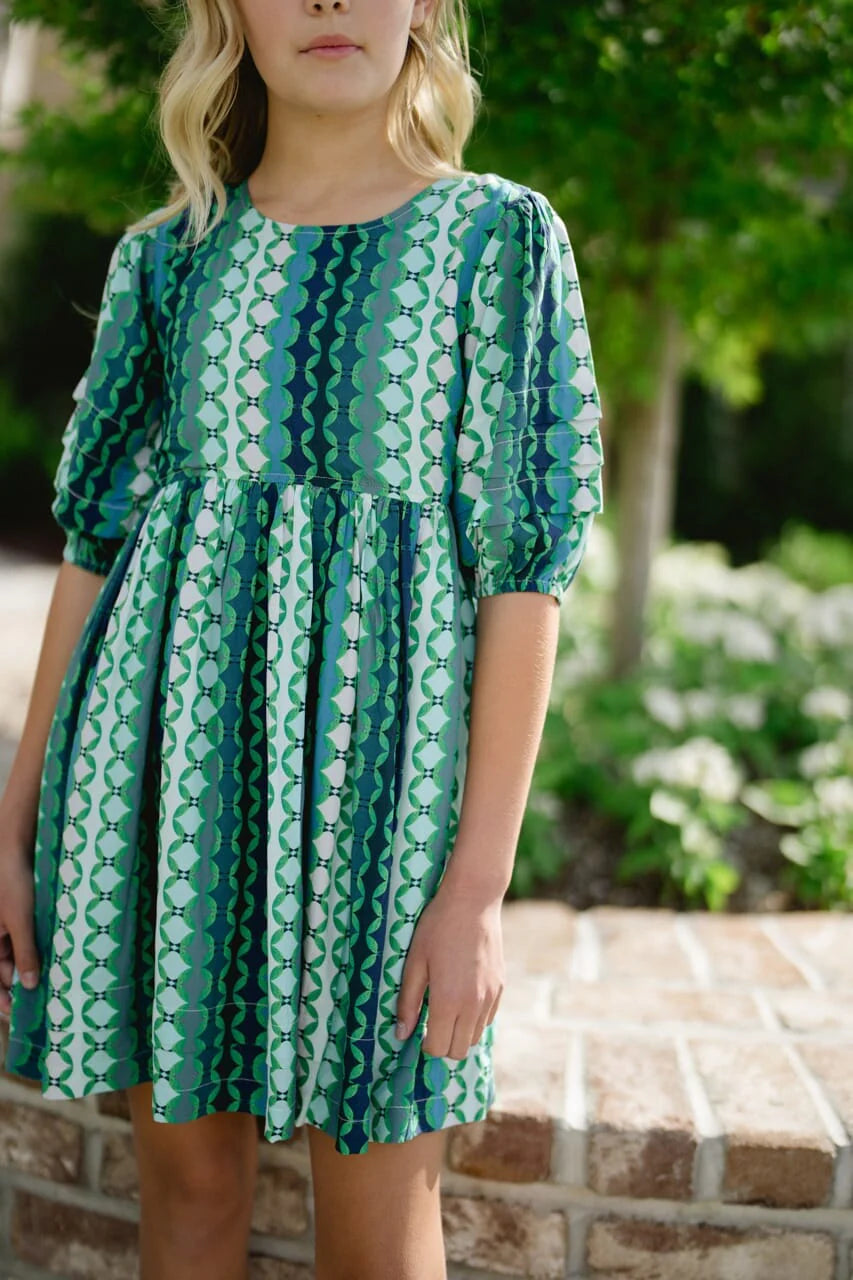 Briton Court Kid Scout Dress Jade | Vagabond Apparel Boutique