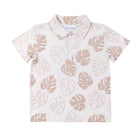 Coco Moon Polo Shirt Toasted Monstera | Vagabond Apparel Boutique