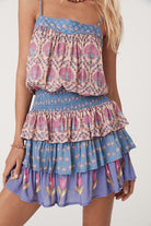 Spell Chateau Ruffle Skirt Lavender