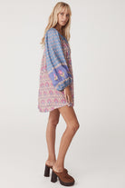 Spell Chateau Tunic Mini Dress Lavender