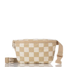 Aloha Check Mini Hip Pack Creme/Dune/ Vagabond Apparel Boutique