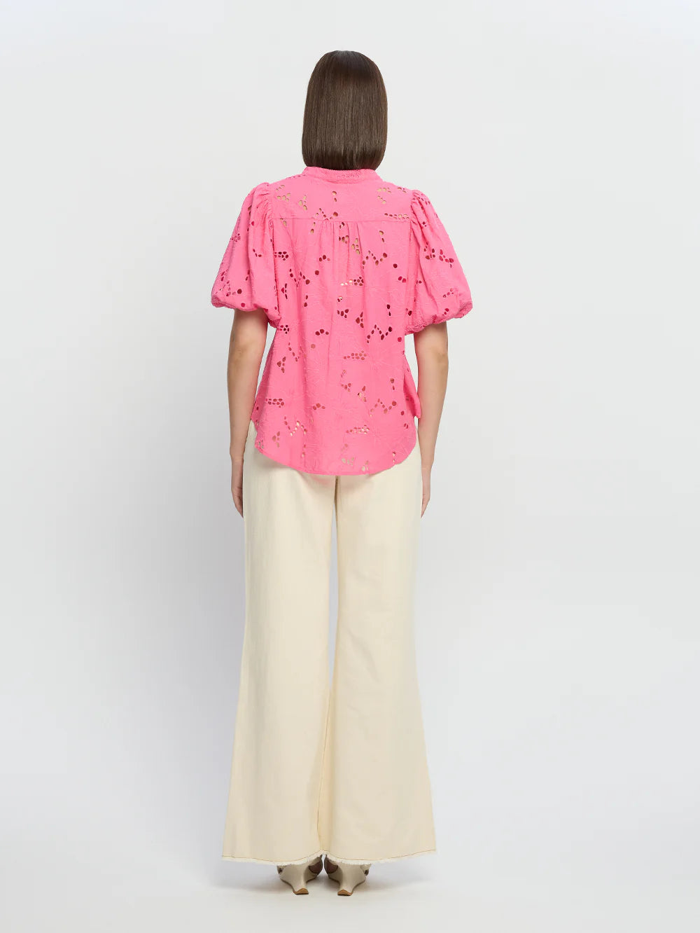 Kivari Corfu Blouse Pink | Vagabond Apparel Boutique