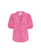 Kivari Corfu Blouse Pink | Vagabond Apparel Boutique