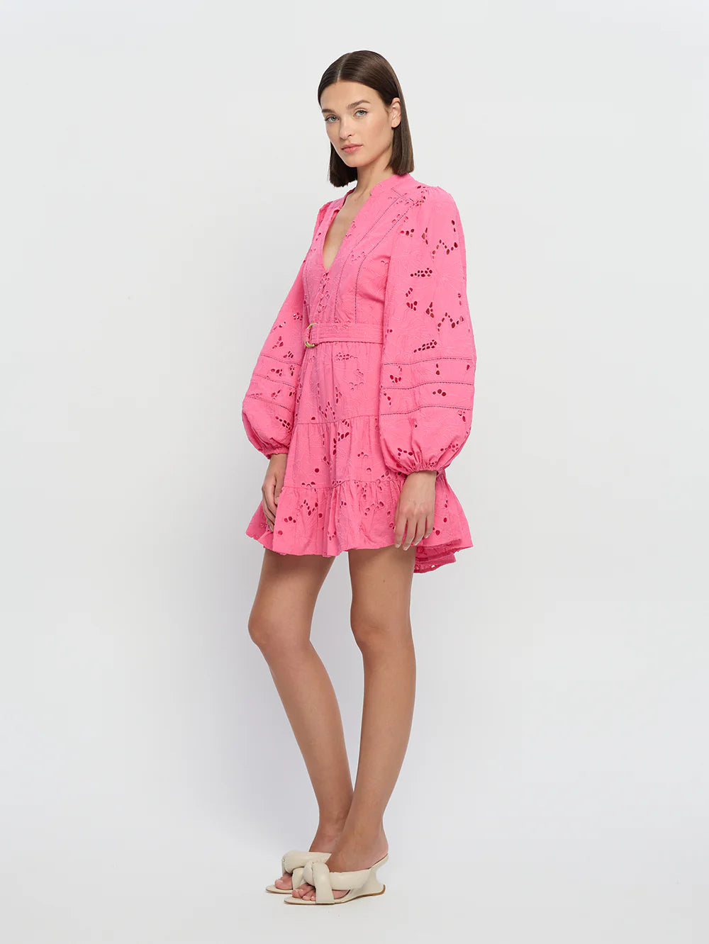 Kivari Corfu Mini Dress Pink | Vagabond Apparel Boutique