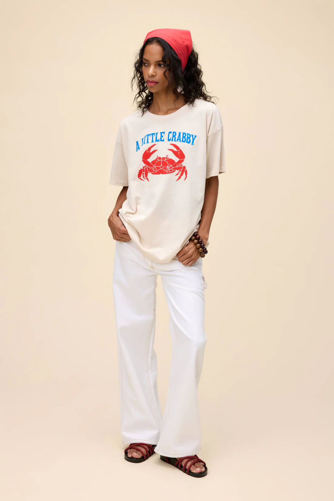 Daydreamer Little Crabby Tee White | Vagabond Apparel Boutique