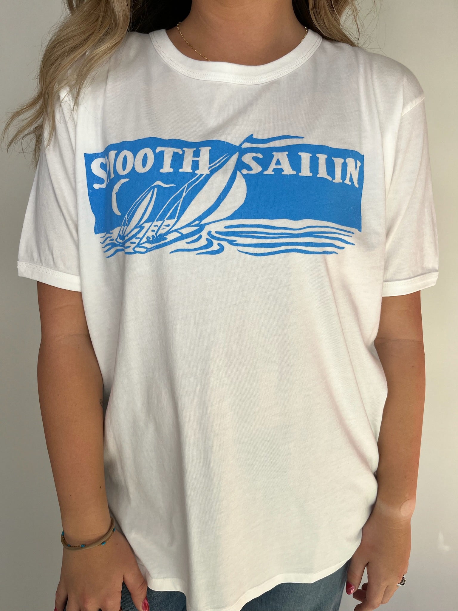 Daydreamer Smooth Sailin Ringer Tee | Vagabond Apparel Boutique