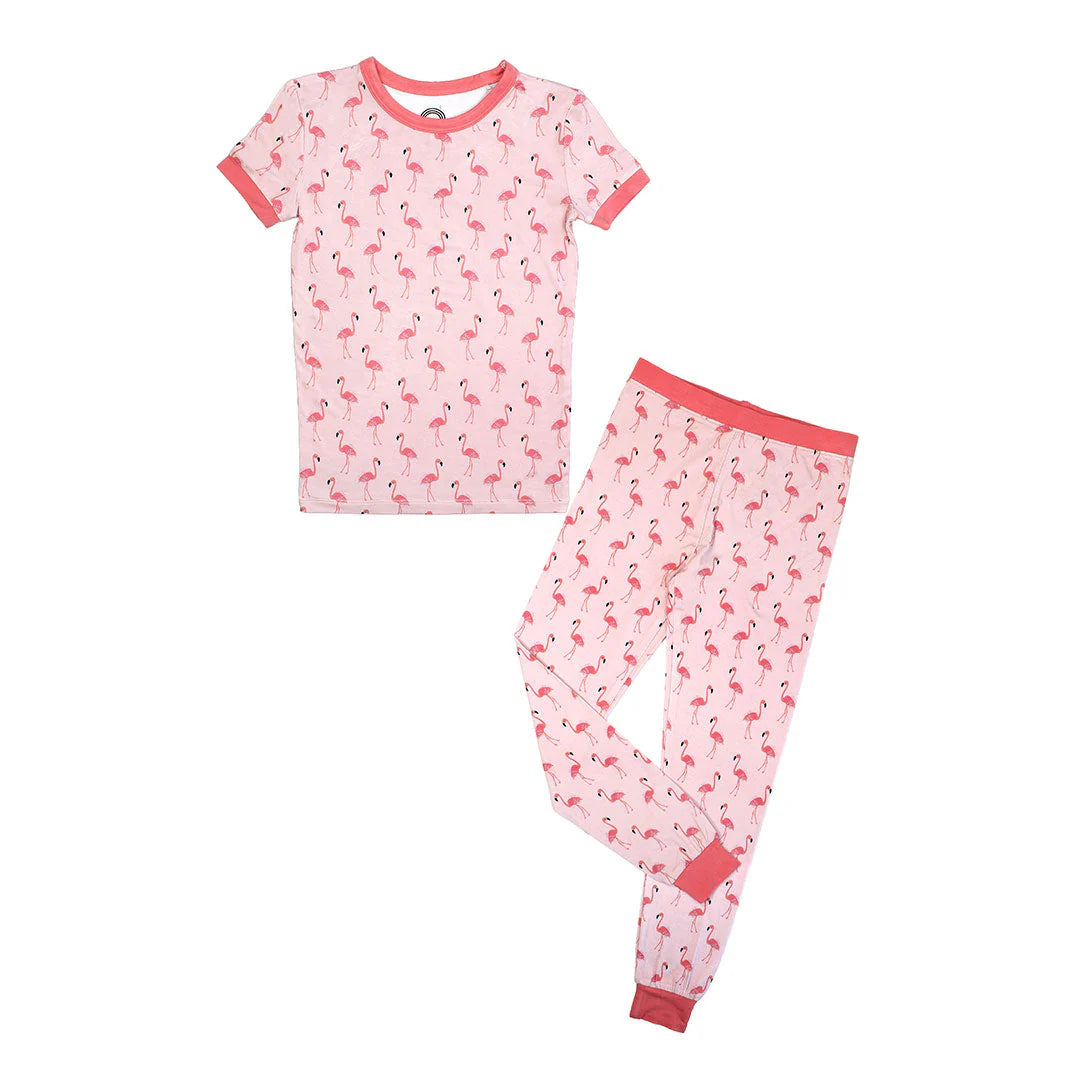 Emerson & Friends Flamingo PJ Set | Vagabond Apparel Boutique