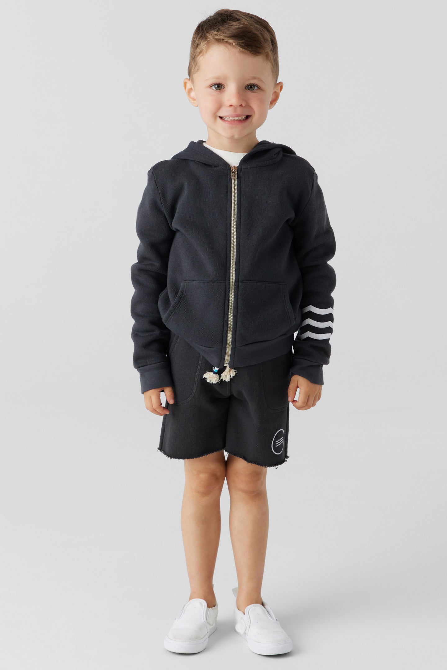 Sol Angeles Kid Wave Hoodie Black | Vagabond Apparel Boutique