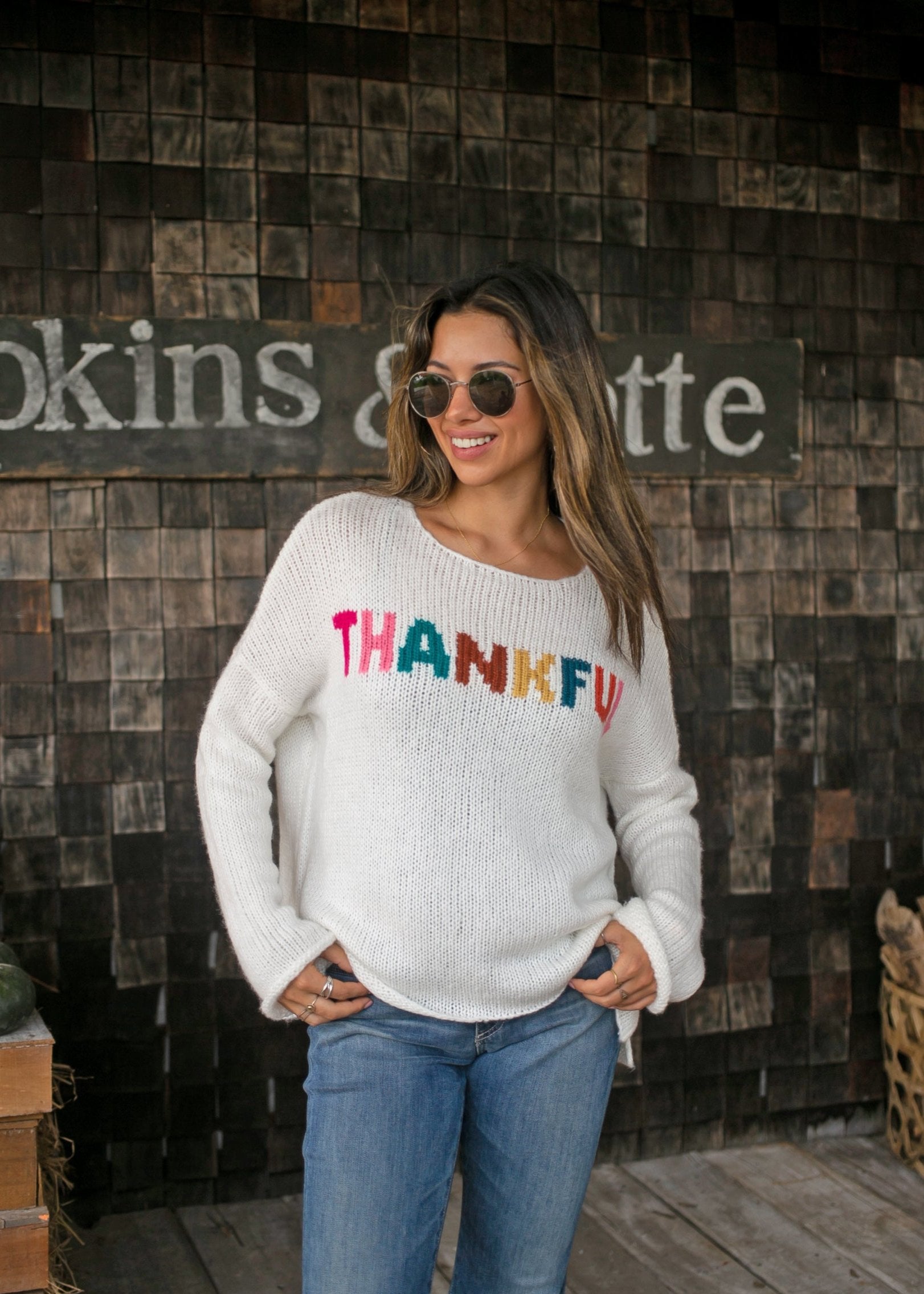 Wooden Ships Thankful Chunky Crew | Vagabond Apparel Boutique