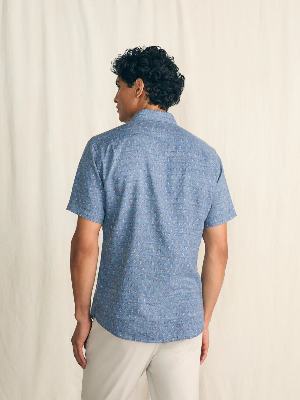 Faherty Men Short Sleeve Breeze Shirt | Vagabond Apparel Boutique