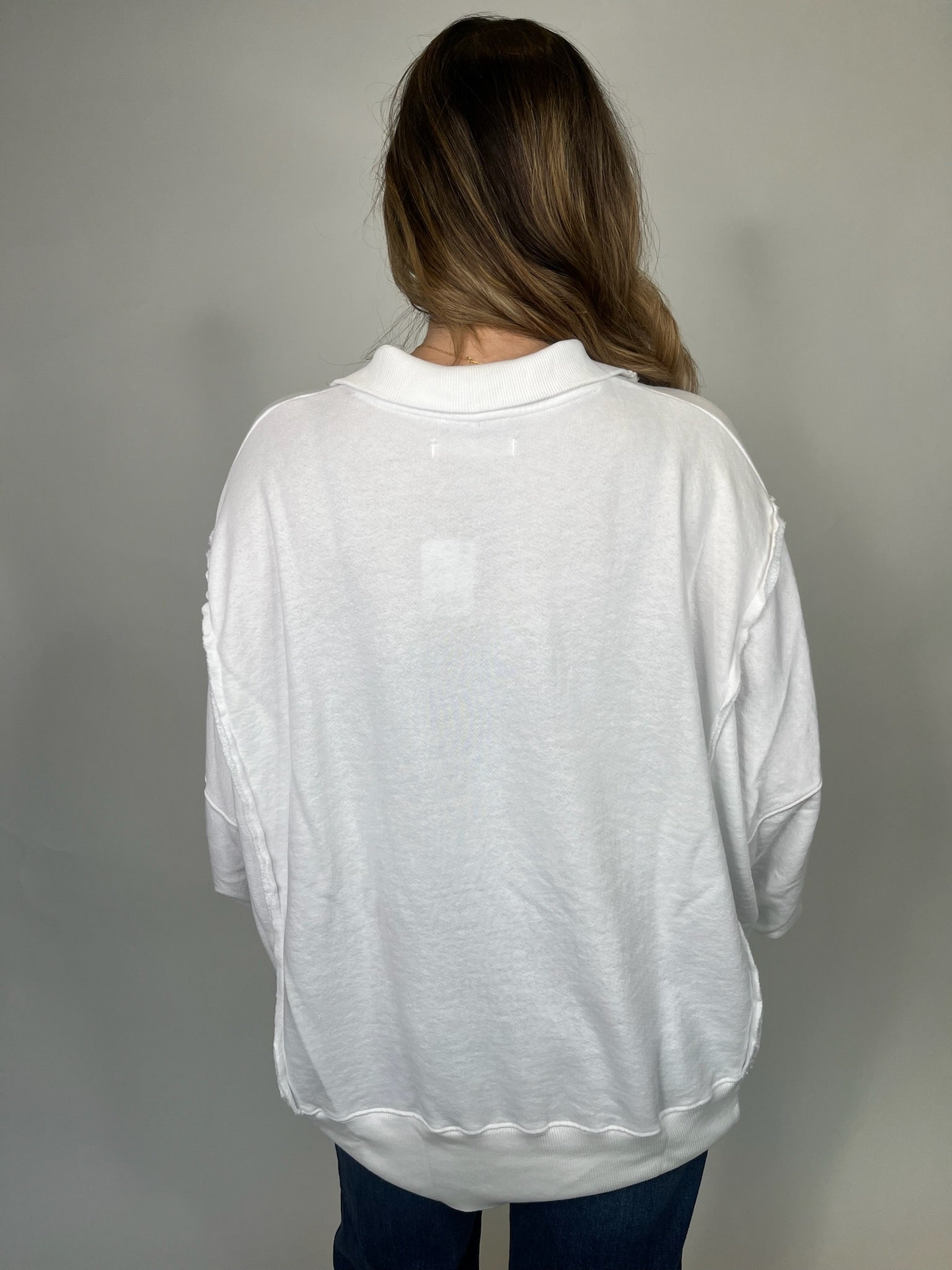 Free People Camden Henley Optic White | Vagabond Apparel Boutique