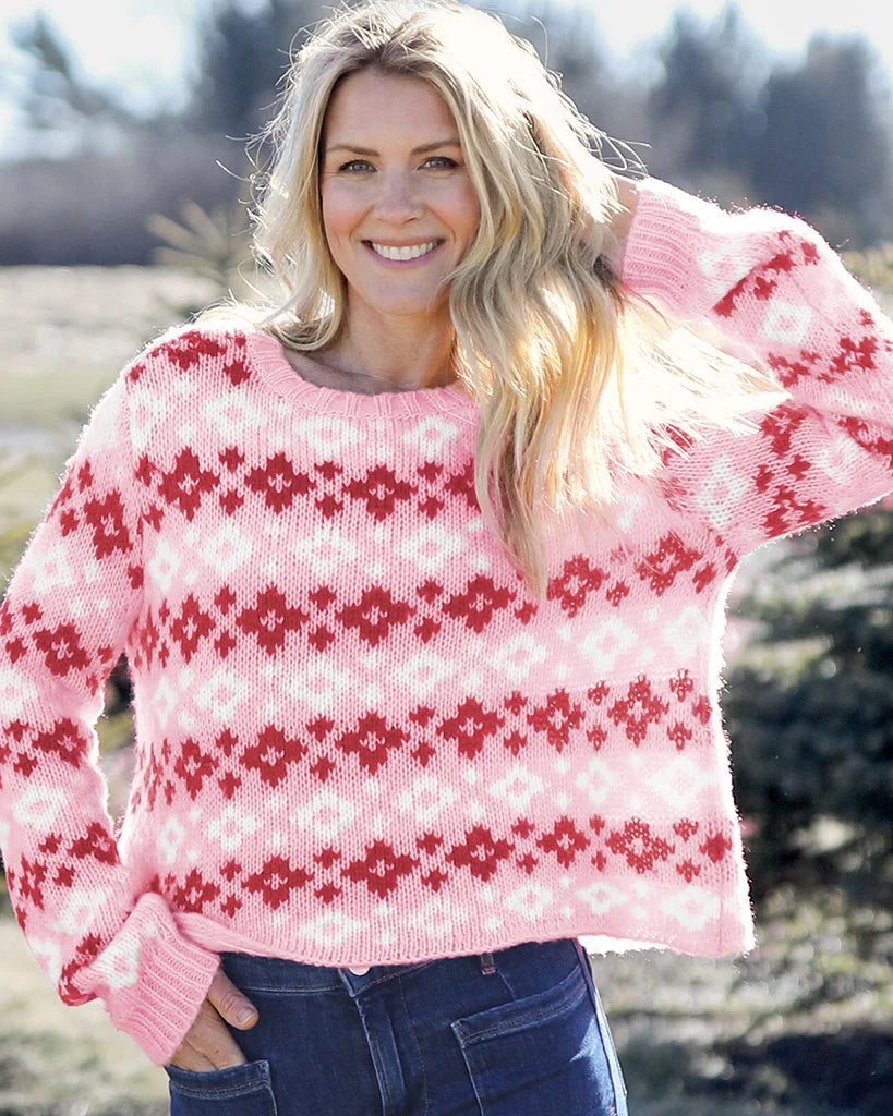 Wooden Ships Shrunken Fairisle Chunky Crew | Vagabond Apparel Boutique