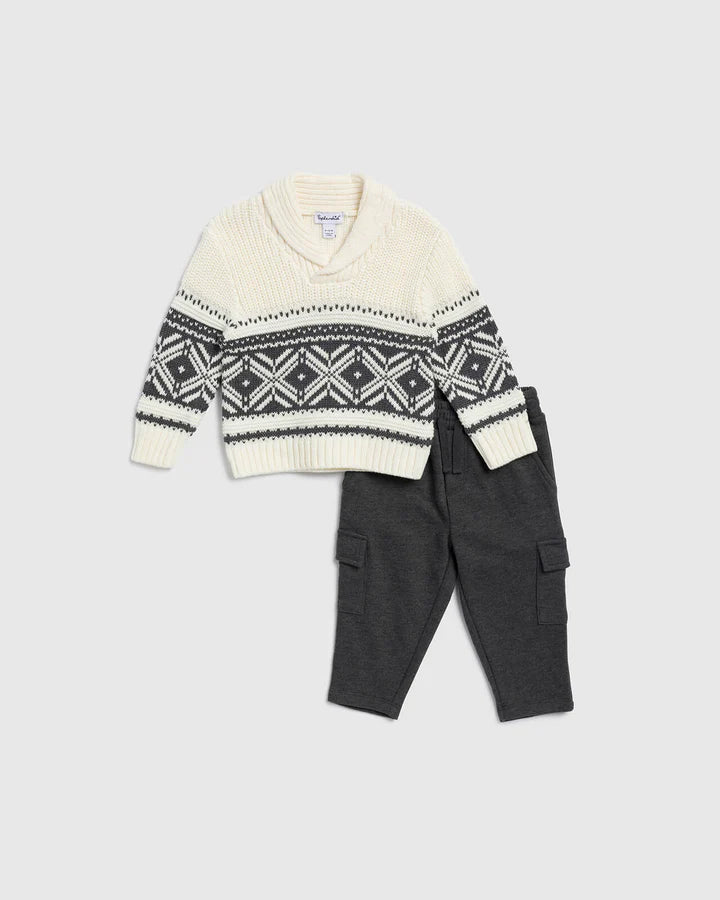 Splendid Infant Boy Fairisle Sweater Set | Vagabond Apparel Boutique