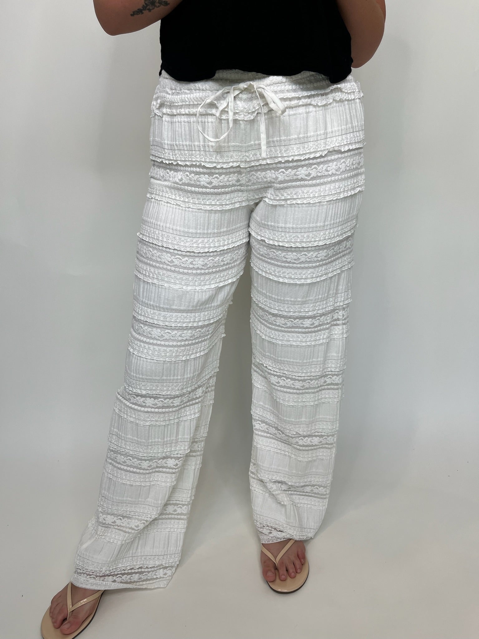 Free People Aiden Lace Pant | Vagabond Apparel Boutique