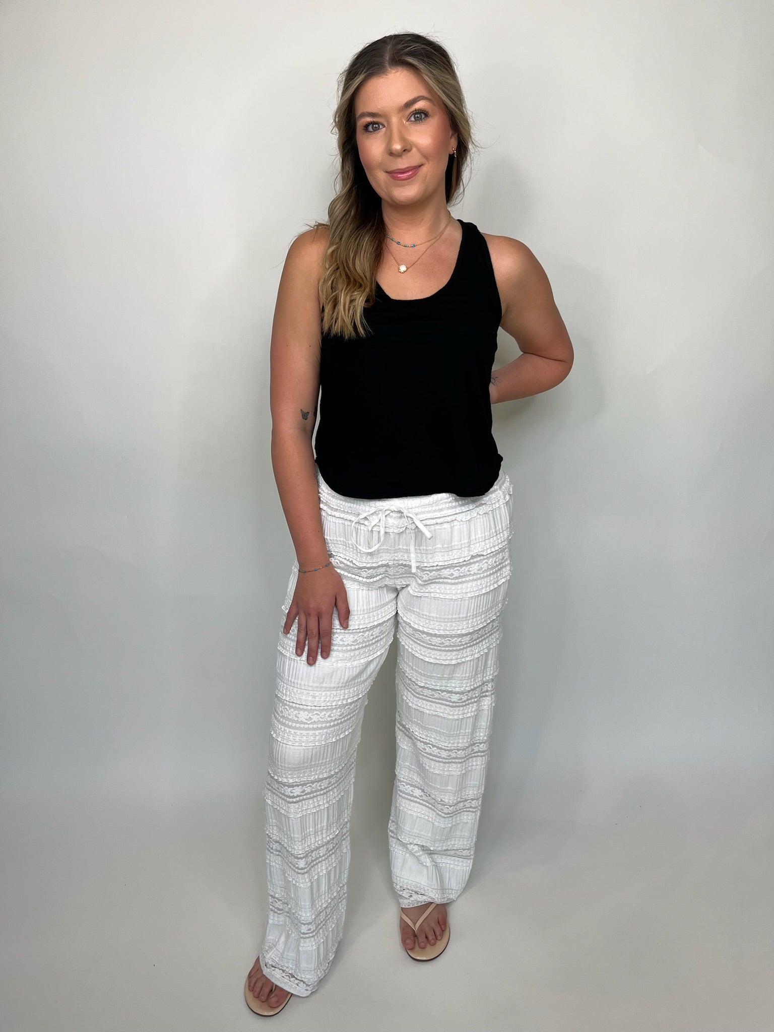 Free People Aiden Lace Pant | Vagabond Apparel Boutique