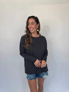 Free People Nina Long Sleeve Tee | Vagabond Apparel Boutique