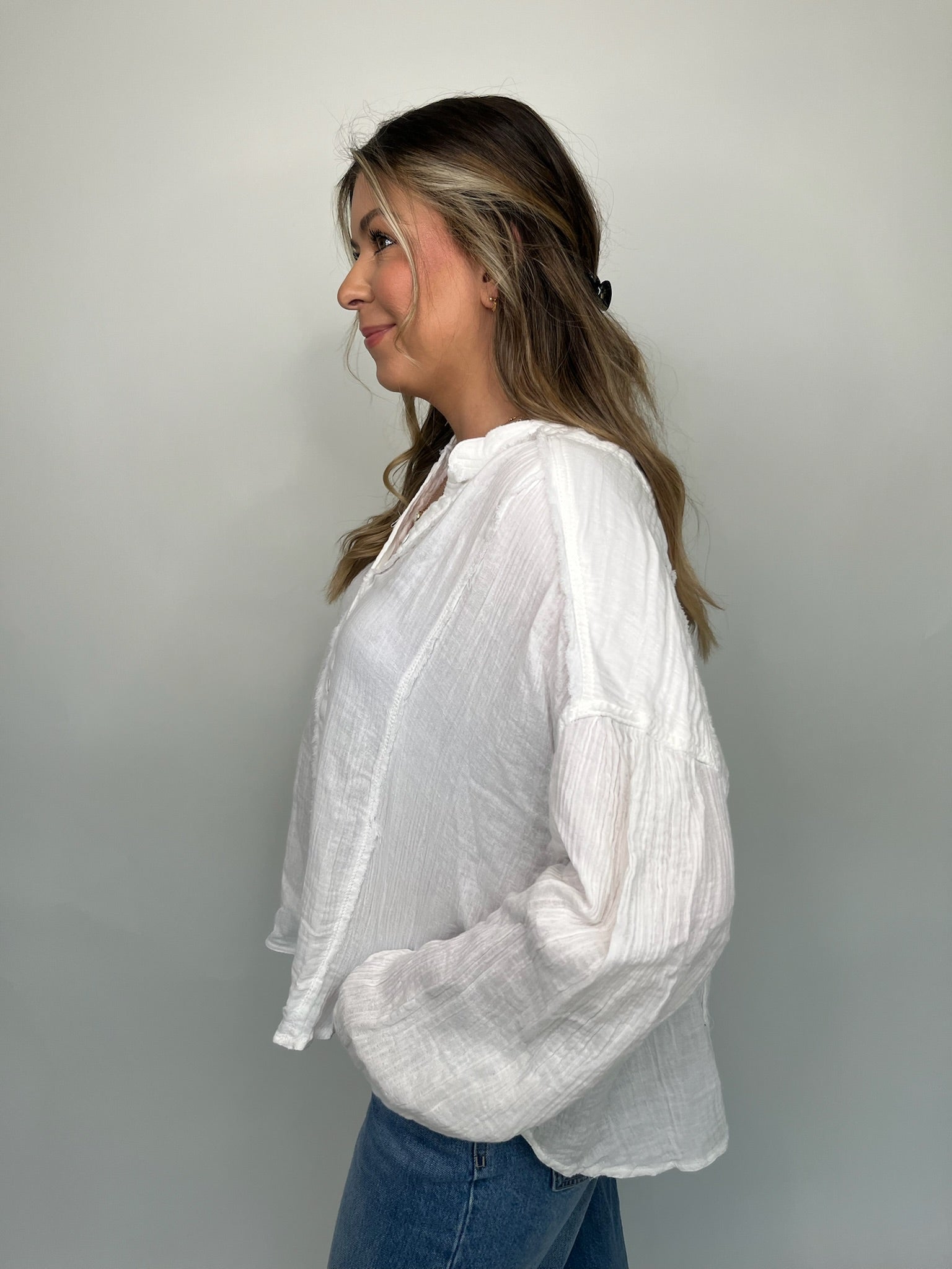 Free People Valley Double Cloth Shirt | Vagabond Apparel Boutique