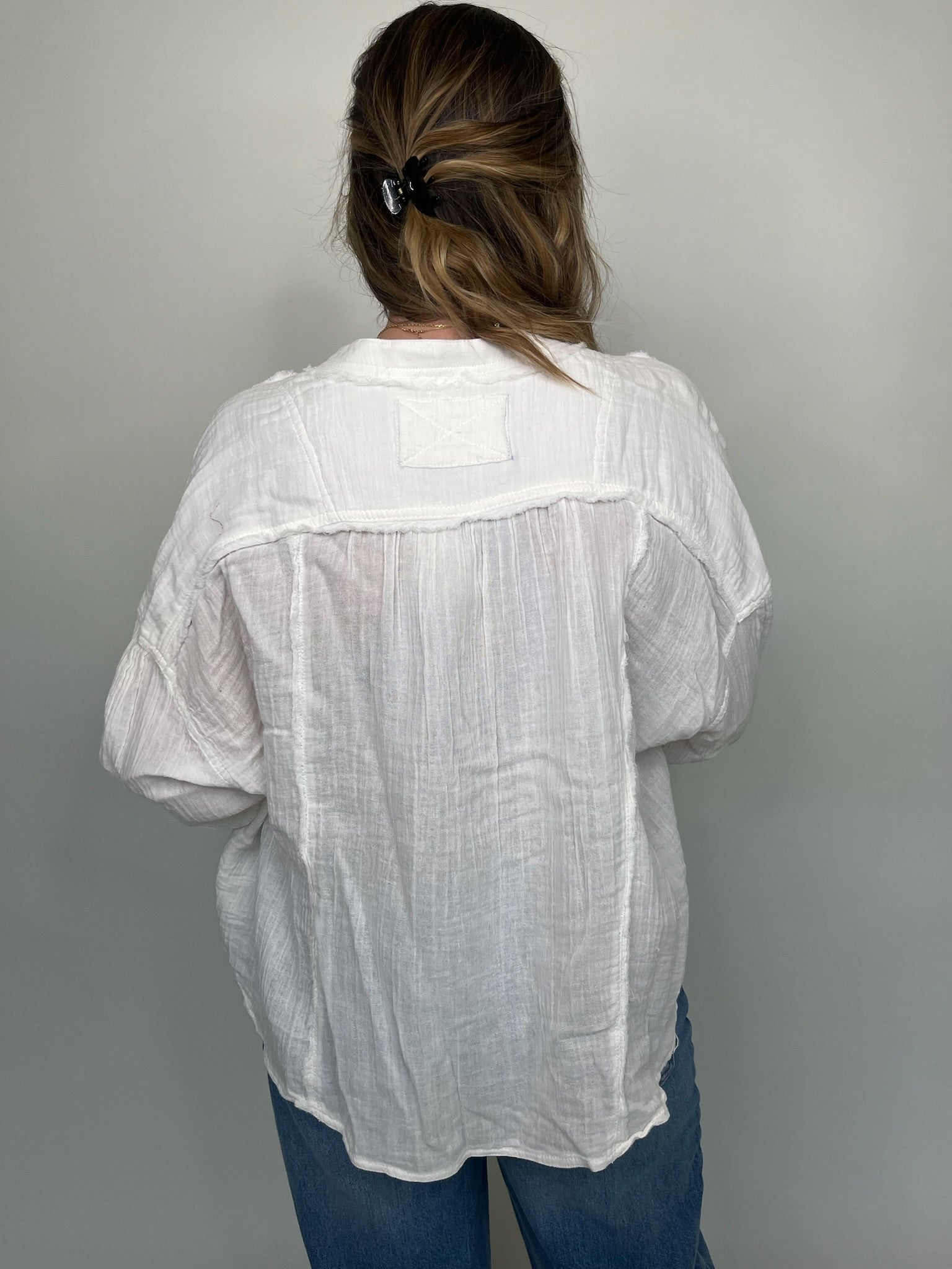 Free People Valley Double Cloth Shirt | Vagabond Apparel Boutique